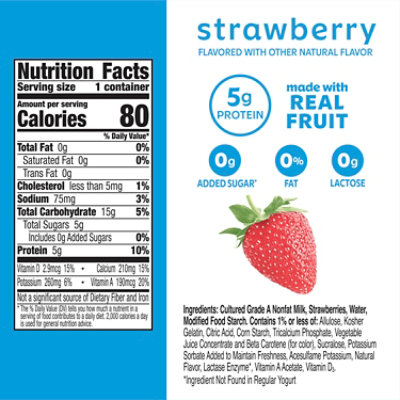Yoplait Light Yogurt Fat Free Strawberry - 6 Oz - Image 6