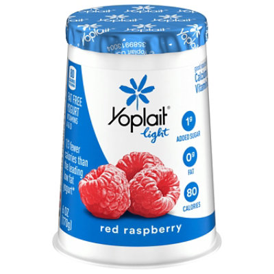 Yoplait Light Yogurt Fat Free Red Raspberry - 6 Oz - Image 3