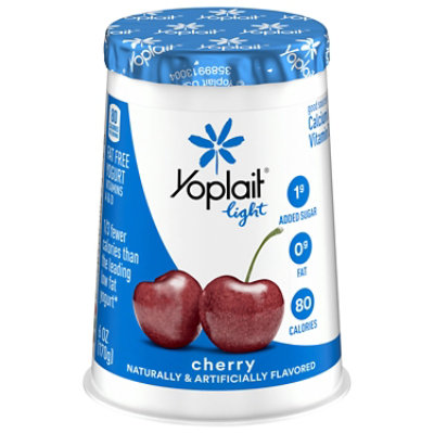 Yoplait Light Yogurt Fat Free Very Cherry - 6 Oz - Image 3