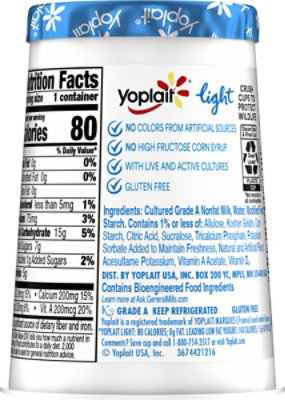 Yoplait Light Yogurt Fat Free Boston Cream Pie - 6 Oz - Image 5