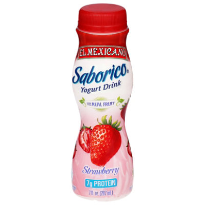 El Mexicano Drinkable Yogurt Strawberry - 7 Fl. Oz. - Image 3