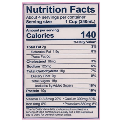 Lifeway Lowfat Raspberry Kefir - 32 Oz - Image 3