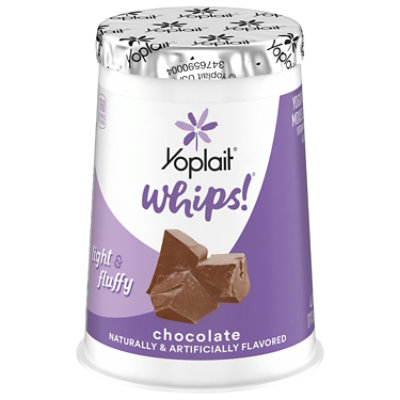 Yoplait Whips! Yogurt Mousse Chocolate - 4 Oz - Image 3