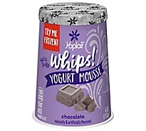 Yoplait Whips! Yogurt Mousse Chocolate - 4 Oz