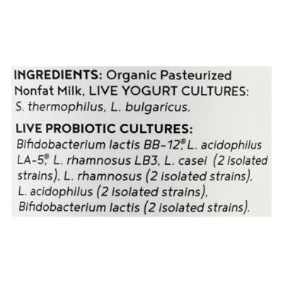 Nancys Organic Yogurt Plain Nonfat - 32 Oz - Image 5