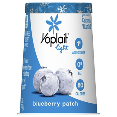 Yoplait Light Yogurt Fat Free Blueberry Patch - 6 Oz - Image 3