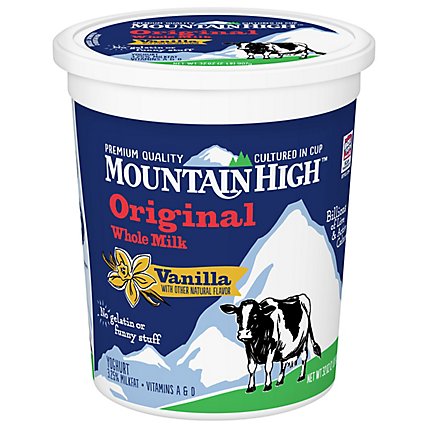 Mountain High Yogurt Vanilla - 32 Oz - Image 2