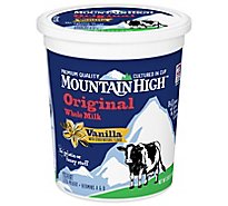 Mountain High Yogurt Vanilla - 32 Oz