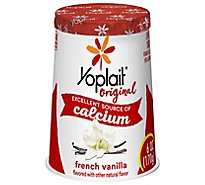 Yoplait Original Yogurt Low Fat French Vanilla - 6 Oz