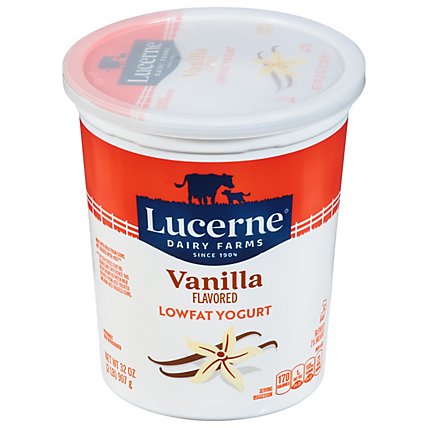 Lucerne Yogurt Lowfat Vanilla Flavored - 32 Oz - Image 3