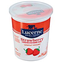 Lucerne Yogurt Lowfat Strawberry Flavored - 32 Oz - Image 2