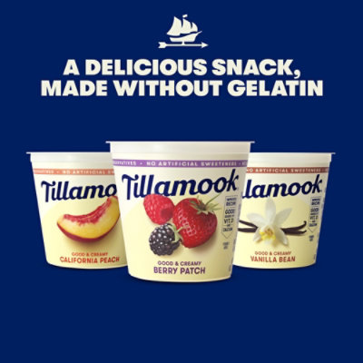 Tillamook Good & Creamy Vanilla Bean Low-Fat Yogurt - 6 Oz - Image 3