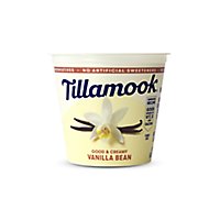 Tillamook Vanilla Bean Low Fat Yogurt - 6 Oz - Image 1