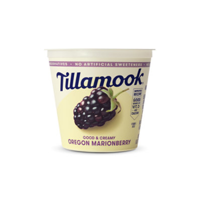 Tillamook Yogurt Low Fat Marion Berry - 6 Oz