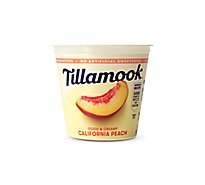 Tillamook California Peach Low Fat Yogurt - 6 Oz