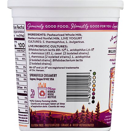 Nancys Yogurt Reduced Fat Plain - 32 Oz - Image 6