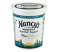 Nancys Yogurt Fat Free Plain - 32 Oz