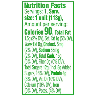 Activia Low Fat Probiotic Strawberry Yogurt - 4-4 Oz - Image 3