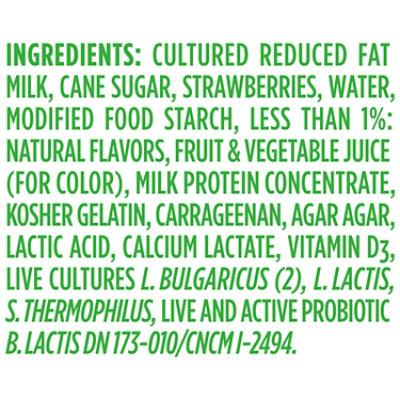 Activia Low Fat Probiotic Strawberry Yogurt - 4-4 Oz - Image 4