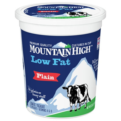 Mountain High Low Fat Plain Yogurt - 32 Oz - Image 3