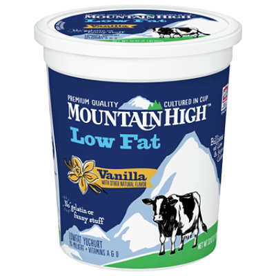 Mountain High Yogurt Low Fat Vanilla - 32 Oz - Image 3