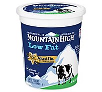Mountain High Yogurt Low Fat Vanilla - 32 Oz
