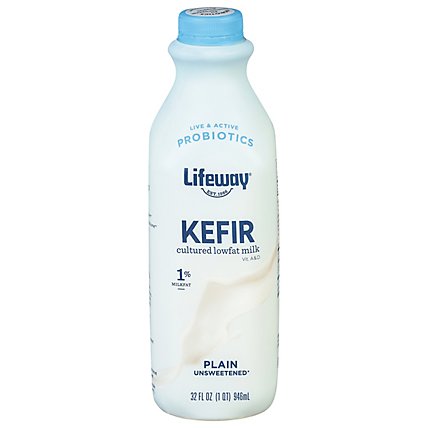 Lifeway Kefir Yogurt Plain Low Fat - 32 Fl. Oz. - Image 1