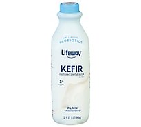 Lifeway Kefir Yogurt Plain Low Fat - 32 Fl. Oz.