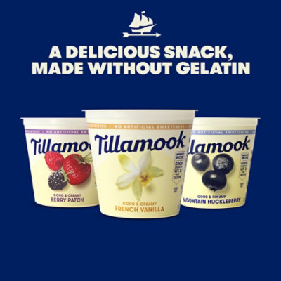 Tillamook Low Fat Mountain Huckleberry Good & Creamy Yogurt - 6 Oz - Image 3