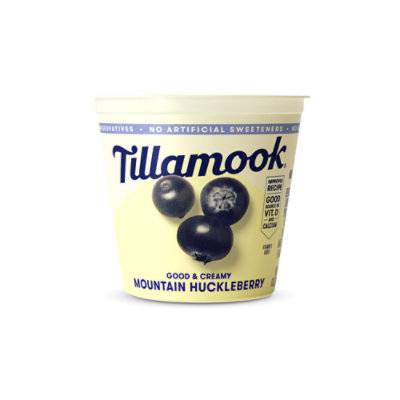 Tillamook Yogurt Low Fat Mountain Huckleberry - 6 Oz