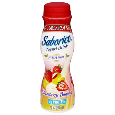 El Mexicano Drinkable Yogurt Strawberry Banana - 7 Fl. Oz. - Image 3