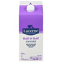 Lucerne Half & Half Ultra-Pasteurized Grade A - 64 Fl. Oz. - Image 2