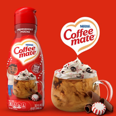 Nestle Coffee mate Peppermint Mocha Liquid Coffee Creamer - 32 Fl Oz - Image 2