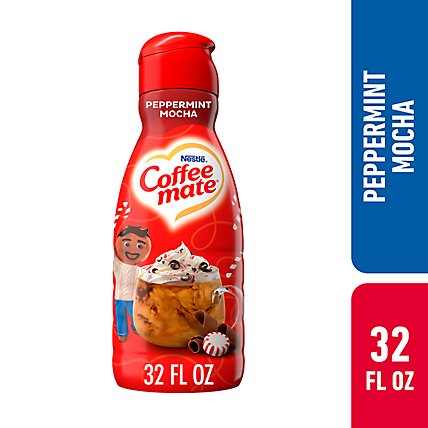 Coffee Mate Peppermint Mocha Liquid Coffee Creamer - 32 Fl. Oz. - Image 1