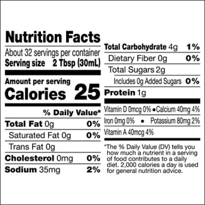 Land O Lakes Fat Free Half And Half Nonfat Coffee Creamer - 1 Quart - Image 3