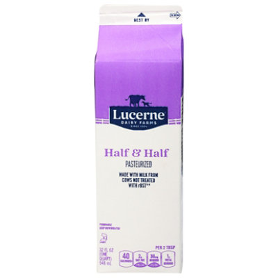 Lucerne Half And Half Pasteurized - 32 Fl. Oz. - Image 4