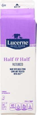 Lucerne Half And Half Pasteurized - 32 Fl. Oz. - Image 7