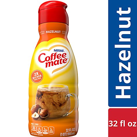 Coffee mate Hazelnut Liquid Coffee Creamer - 32 Fl. Oz.