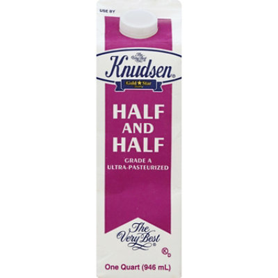 Knudsen Half And Half 32 Fl Oz Pavilions