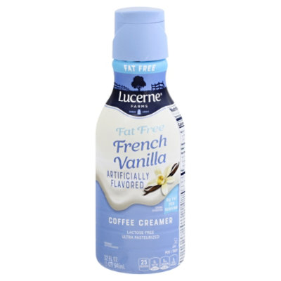 Lucerne Coffee Creamer Lactose Free Fat Free French Vanilla - 32 Fl. Oz ...