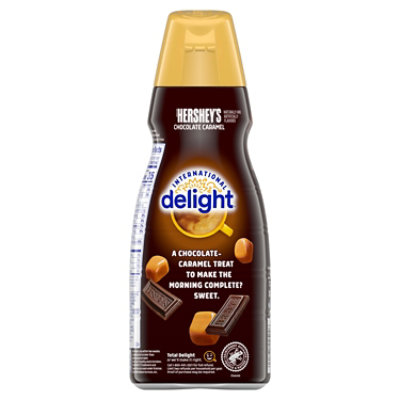 International Delight Hershey's Chocolate Caramel Coffee Creamer - 32 Fl. Oz. - Image 2