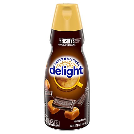 International Delight Hersheys Chocolate Caramel Coffee Creamer - 32 Fl. Oz. - Image 1