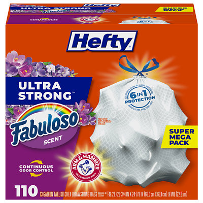 hefty trash bags Albertsons Coupon