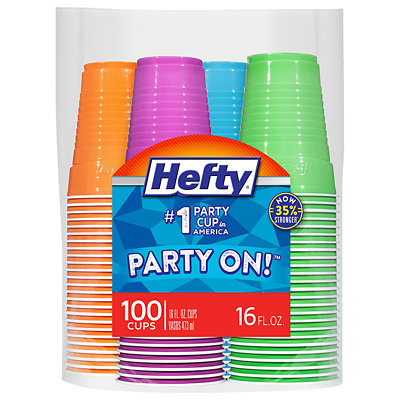 hefty assorted colors cups Albertsons Coupon