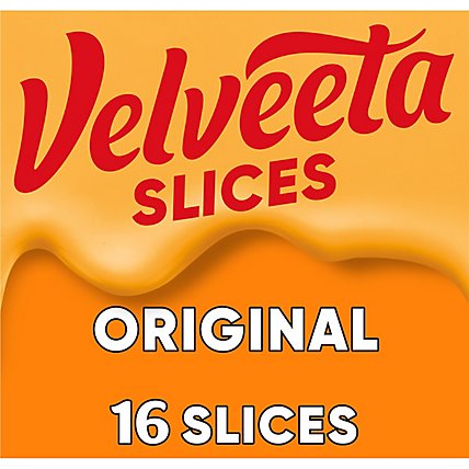 Velveeta Slices Original Cheese Pack - 16 Count - Image 3