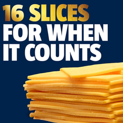 Kraft Deli Deluxe American Cheese Slices Pack - 16 Count - Image 6