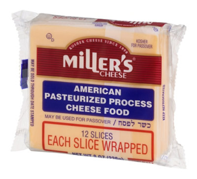 Miller American Cheese Singles - 8 Oz - Image 4