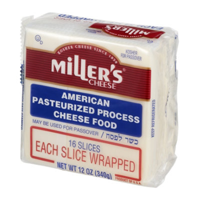 Millers Cheese White American Cheese - 12 Oz - Image 4