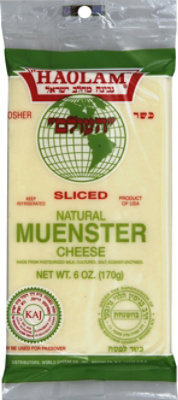 Haolam Sliced Muenster Cheese - 6 Oz - Image 2