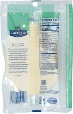 Lucerne Cheese Slices Provolone - 8 Oz - Image 5